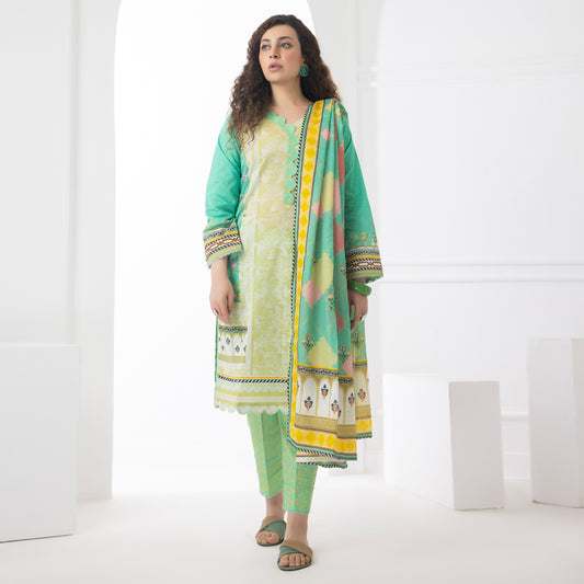 Salina Digital Printed Lawn Special Edition 3 Pcs Unstitched - SPLSE-D04