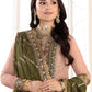 Asim Jofa Maahru Noorie Embroidered Suits Unstitched 3 Piece AJSM-40 - Festive Collection