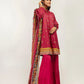 Nishat Printed Lawn 3 Piece Unstitched Dress - 42101211-R