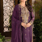 Asim Jofa Maahru Noorie Embroidered Suits Unstitched 3 Piece AJSM-44 - Festive Collection
