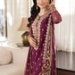 Asim Jofa Maahru Noorie Embroidered Suits Unstitched 3 Piece AJSM-47 - Festive Collection