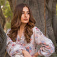 Zunairi Chikan-Kari Embroidered Kurti Unstitched - 04