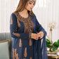 Asim Jofa Maahru Noorie Embroidered Suits Unstitched 3 Piece AJSM-49 - Festive Collection