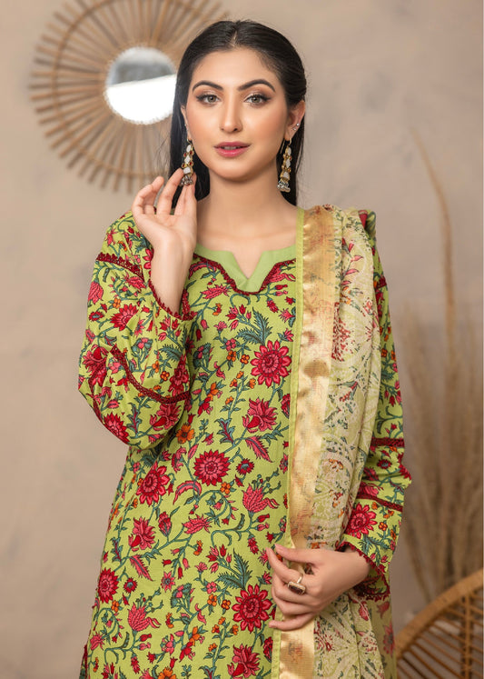 Salina Platinum By Regalia Textiles Printed Lawn Suits Unstitched 3 Piece - SM-04 - Summer Collection