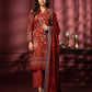 Pairoz by GJC Printed Lawn 3 piece Unstitched dress - PGJ-A04