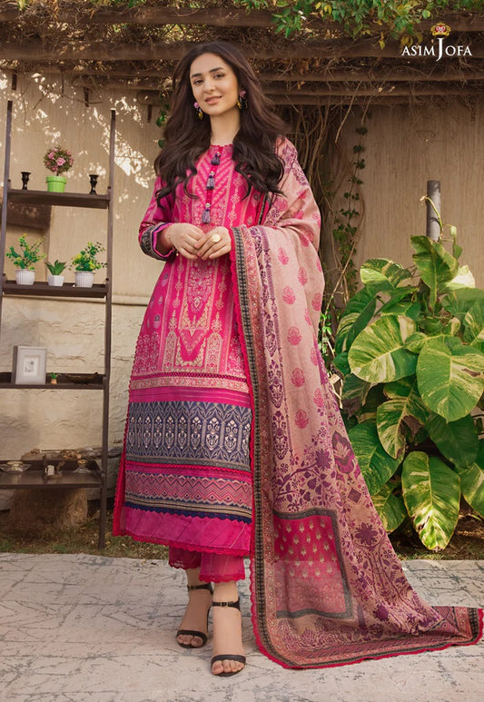 Rania by Asim Jofa Printed Lawn Suits Unstitched 2 Piece AJRP-04