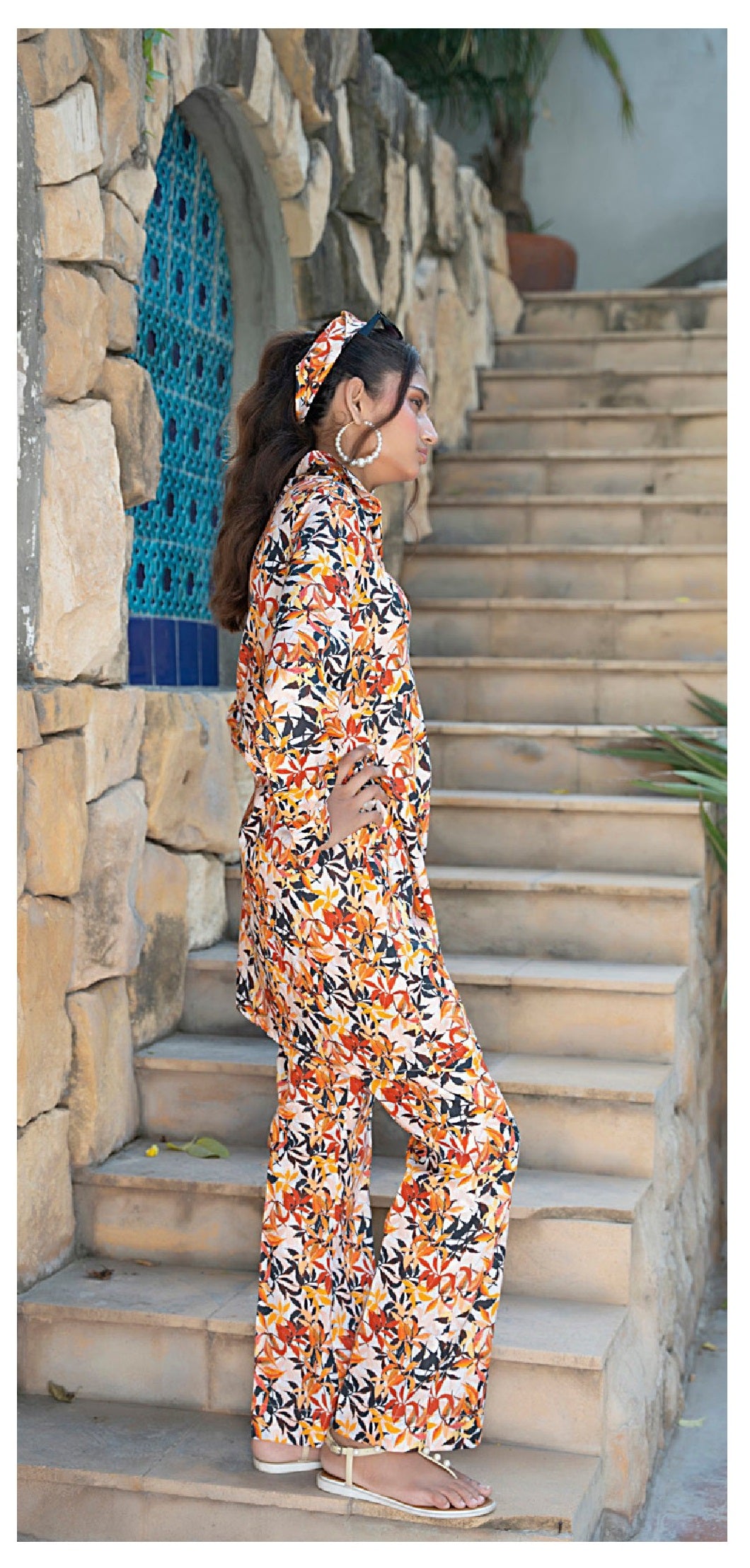 Identic Separates By Regalia Textiles Printed Linen Suits Unstitched 2 Piece RTPL-D-04 - Winter Collection