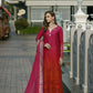 Noor By Saadia Asad Embroidered Lawn Suits Unstitched 3 Piece D04 - Rosa