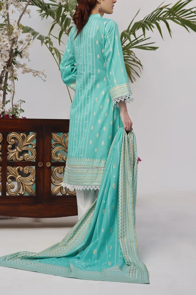 Daman By VS Textiles Printed Lawn Suits Unstitched 3 Piece VS24-D1 2904-B - Summer Collection