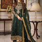 Asim Jofa Zari Sitara Embroidered Chiffon Unstitched 3 Piece Dress - AJZS 04