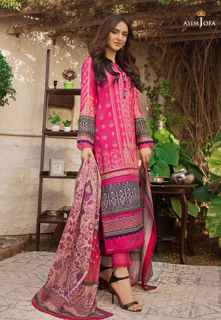 Rania by Asim Jofa Printed Lawn Suits Unstitched 2 Piece AJRP-04