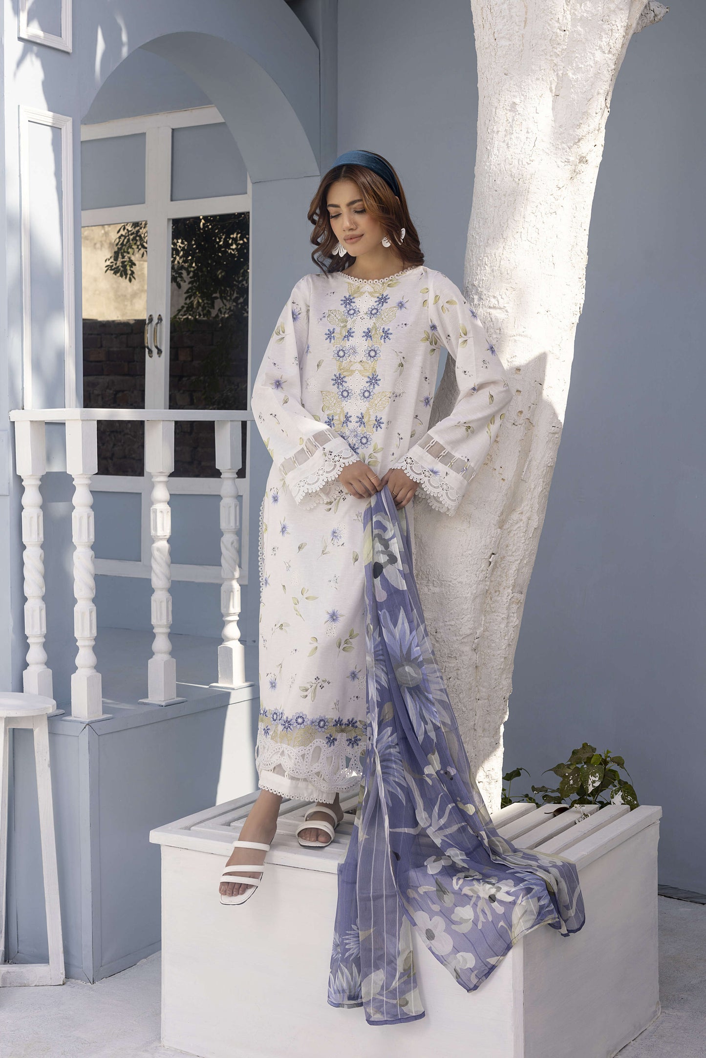 Rosolia by Panache Embroidered Lawn 3 Piece Unstitched Dress - D04