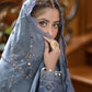Ishq Aatish by Emaan Adeel Embroidered Chiffon Suits Unstitched 3 Piece EA23IA-04 Rumeysa - Luxury Collection