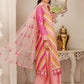 LSM Embroidered Lawn Suits Unstitched 3 Piece LSM SG-5019 - Summer Collection