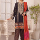 LSM Embroidered Lawn Suits Unstitched 3 Piece LSM SG-5023 - Summer Collection
