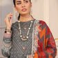 LSM Embroidered Lawn Suits Unstitched 3 Piece LSM SG-5024 - Summer Collection