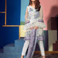 Gul Ahmed Embroidered Organza Unstitched 3 Piece Suit – EA-54 Eid Collection