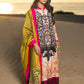 Zunuj Embroidered Cotton Net Unstitched 3 Piece Suit ZKCN- 05