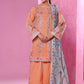 Coco Cords by Alzohaib Printed Cambric 3pc Dress Unstitched - CCC2-2505