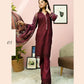 Blossom by Riaz Art Embroidered Slub Lawn 3pc Unstitched Dress - 05
