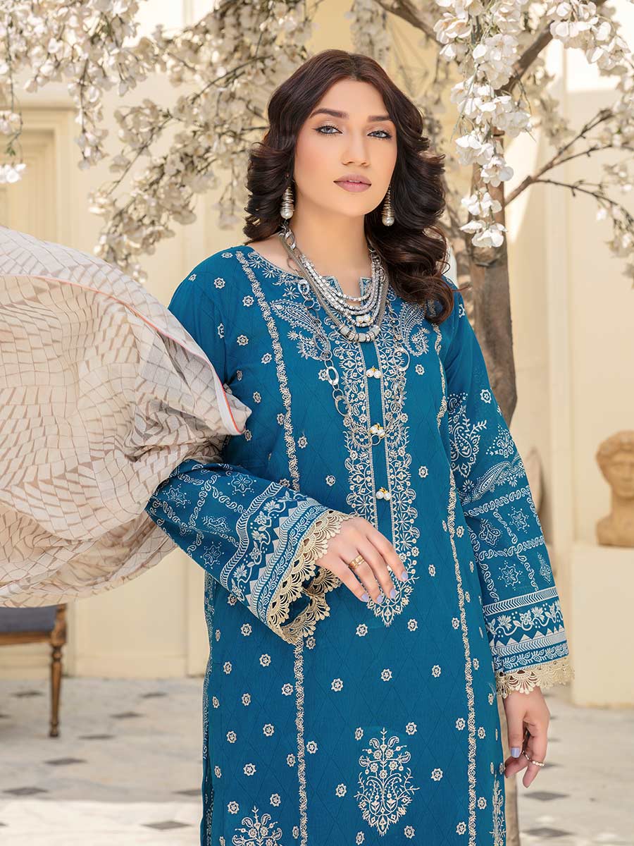 Afreen by Aalaya Embroidered Lawn 3 piece dress unstitched - AL23-D05