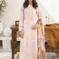 Shezlin by Aabyaan Embroidered Chikankari Suits Unstitched 3 Piece AS-AR-05 NURAY  - Summer Collection