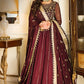 Asim Jofa Zari Sitara Embroidered Chiffon Unstitched 2 Piece Dress - AJZS 05