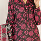 Saya Digital Printed Lawn 3 piece Unstitched Dress - U01-25033-05A