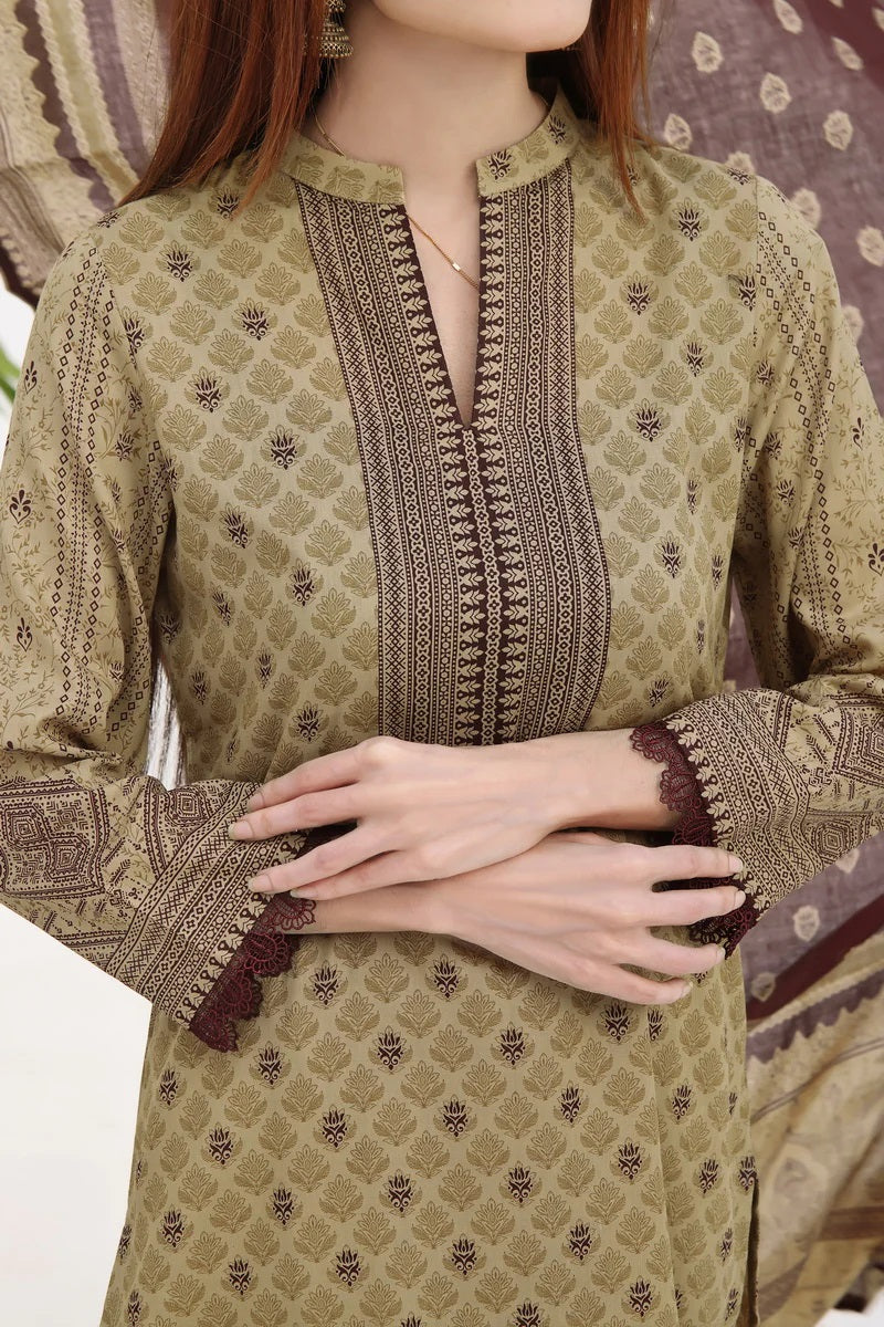 Daman By VS Textiles Printed Lawn Suits Unstitched 3 Piece VS24-D1 2905-A - Summer Collection