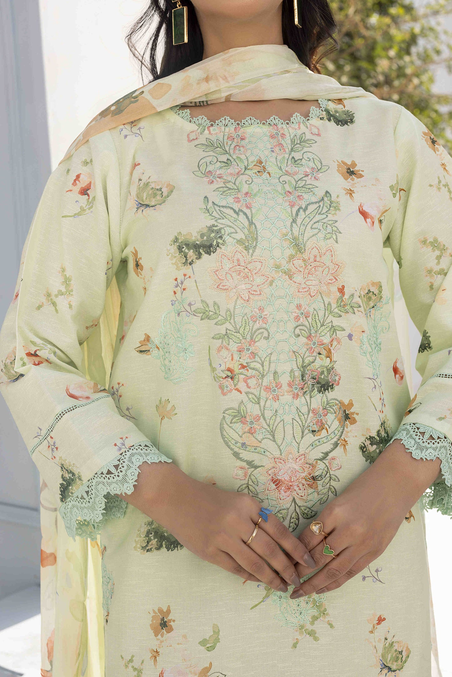 Rosolia by Panache Embroidered Lawn 3 Piece Unstitched Dress - D05