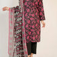 Saya Digital Printed Lawn 3 piece Unstitched Dress - U01-25033-05A