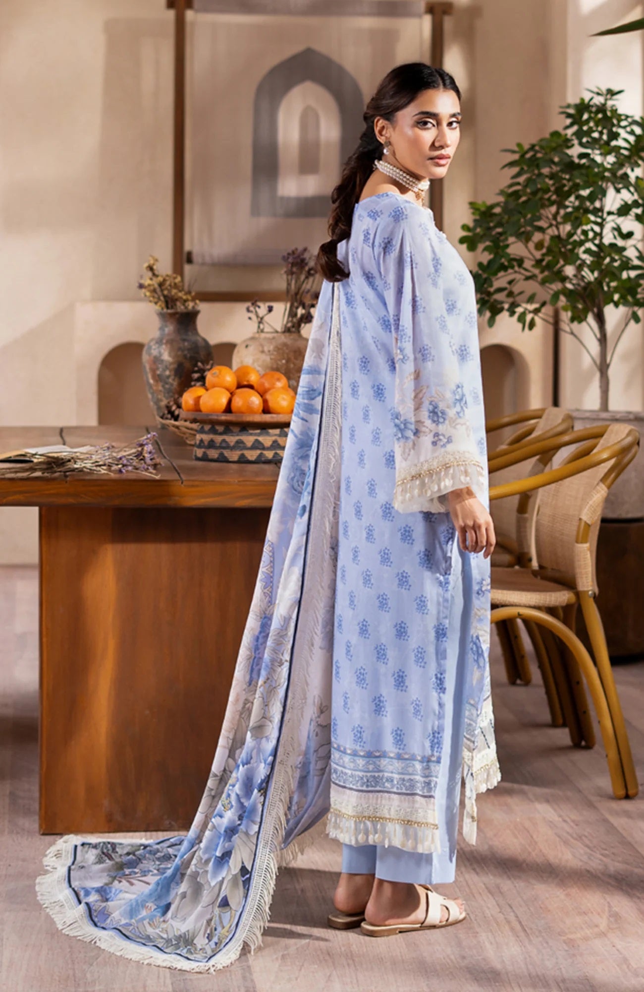 Mausummery Digital Printed Lawn Unstitched 3 Piece Suit – MUS25V1PL05