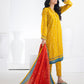 Identic Separates Printed Lawn 3 piece Unstitched dress - IDS-10-05 - Summer Collection