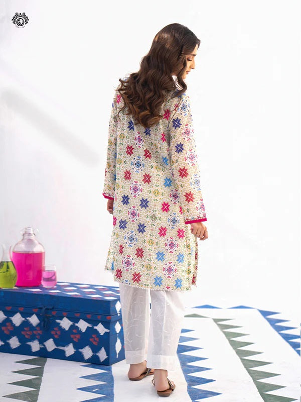 Mia digital Printed Lawn Unstitched 2 piece dress - GM2401A5