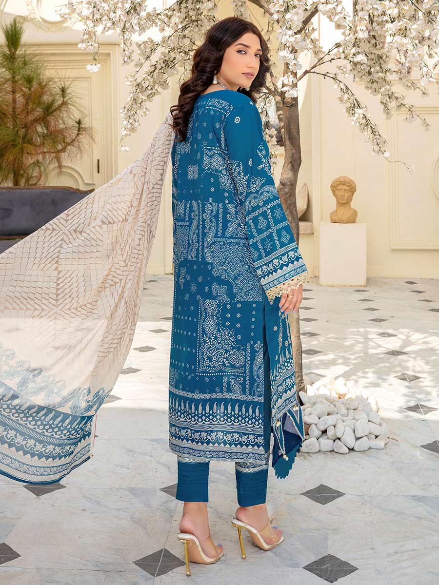 Afreen by Aalaya Embroidered Lawn 3 piece dress unstitched - AL23-D05