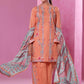 Coco Cords by Alzohaib Printed Cambric 3pc Dress Unstitched - CCC2-2505