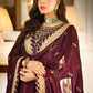 Asim Jofa Zari Sitara Embroidered Chiffon Unstitched 2 Piece Dress - AJZS 05