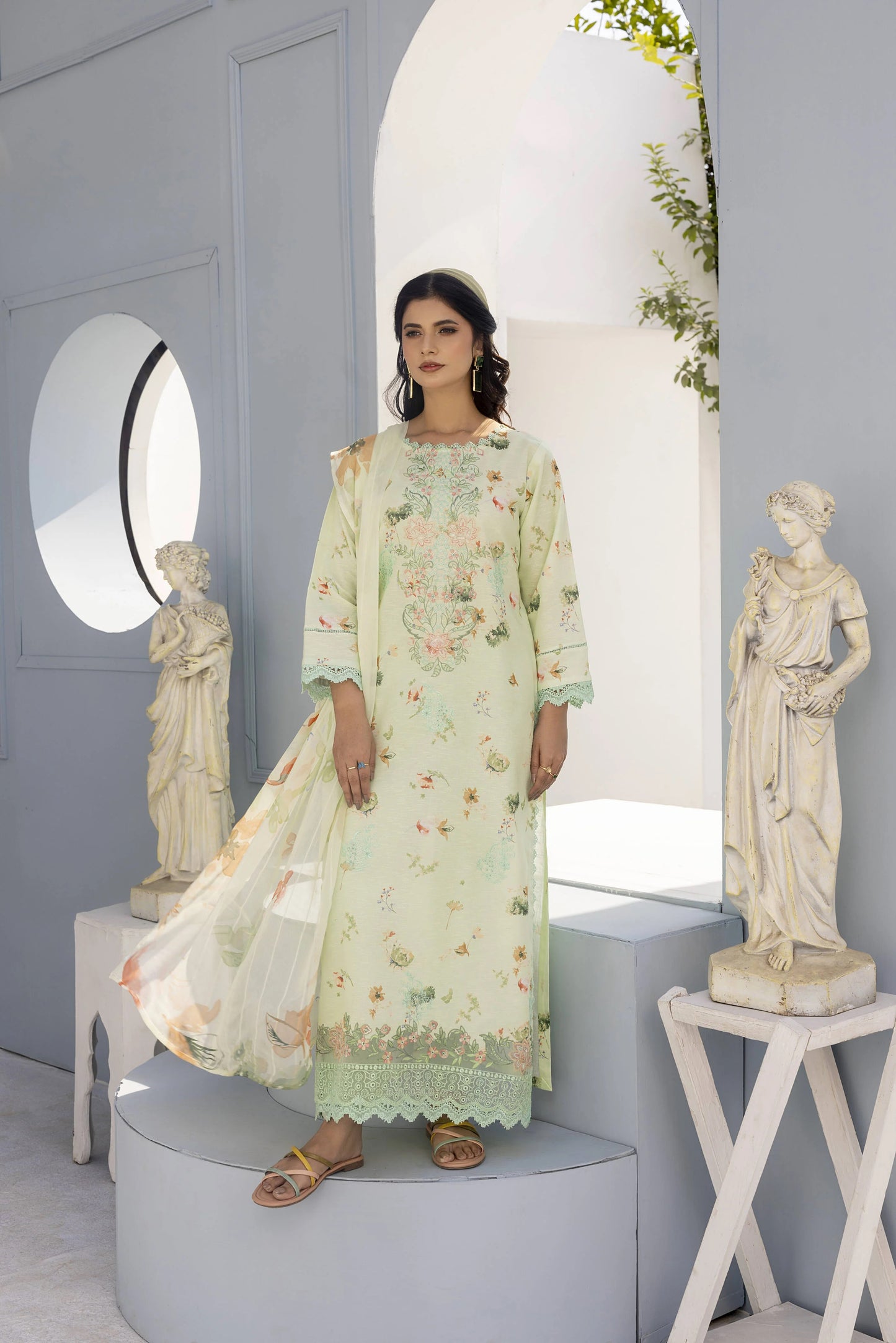 Rosolia by Panache Embroidered Lawn 3 Piece Unstitched Dress - D05