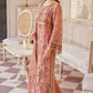Emaan Adeel Embroidered Chiffon 3 piece Unstitched Dress - LX 05