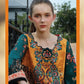 LSM - Lakhani Embroidered Cotton Satin 01 Piece Unstitched Kurti - 6605