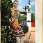 LSM - Lakhani Embroidered Cotton Satin 01 Piece Unstitched Kurti - 6605