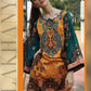 LSM - Lakhani Embroidered Cotton Satin 01 Piece Unstitched Kurti - 6605