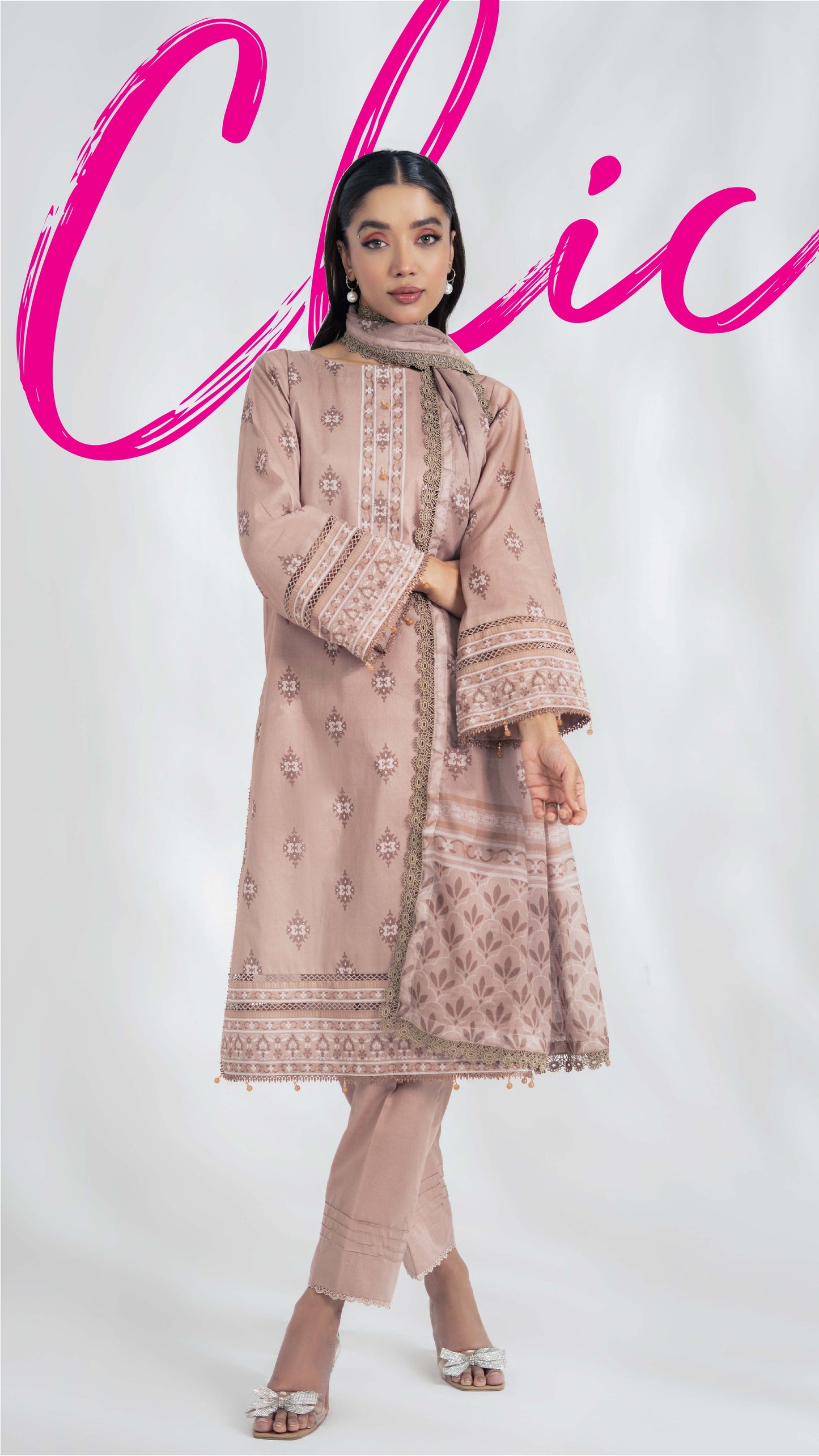 Colors by AlZohaib Textile Digital Printed 3 Piece Lawn Unstitched Dress - D06 Summer Collection