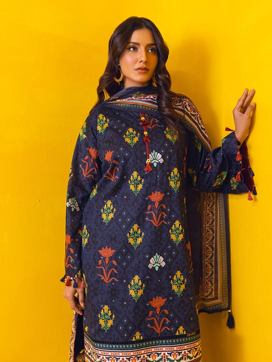 Adorna by Salitex Printed Lawn 2 Piece Suits Unstitched  STA-UNS23CB006UT