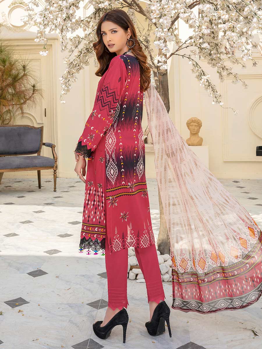 Afreen by Aalaya Embroidered Lawn 3 piece dress unstitched - AL23-D06