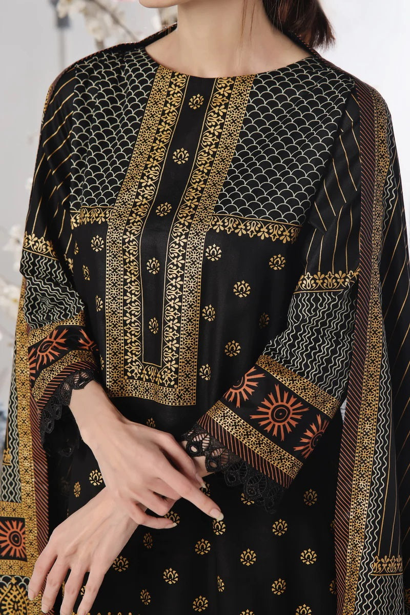 Daman By VS Textiles Printed Lawn Suits Unstitched 3 Piece VS24-D1 2906-B - Summer Collection