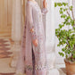 Emaan Adeel Embroidered Chiffon 3 piece Unstitched Dress - LX 06