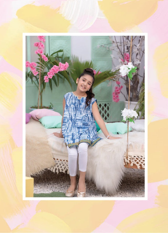 Regalia Textiles Printed Girls Lawn Suits Unstitched 2 Piece RGK-06 - Summer Collection