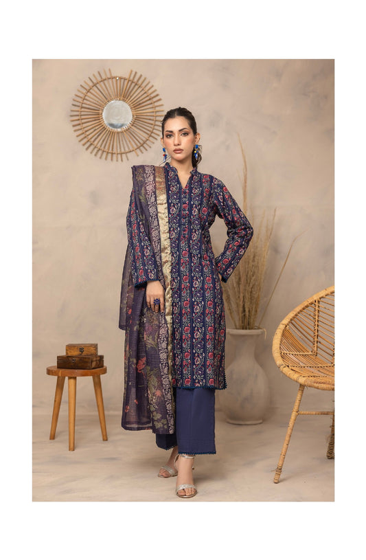 Salina Platinum By Regalia Textiles Printed Lawn Suits Unstitched 3 Piece - SM-07 - Summer Collection
