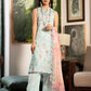 Mishaal by Gulljee Embroidered Lawn 3 piece Unstitched Dress - GJM11 - A07 - Summer Collection